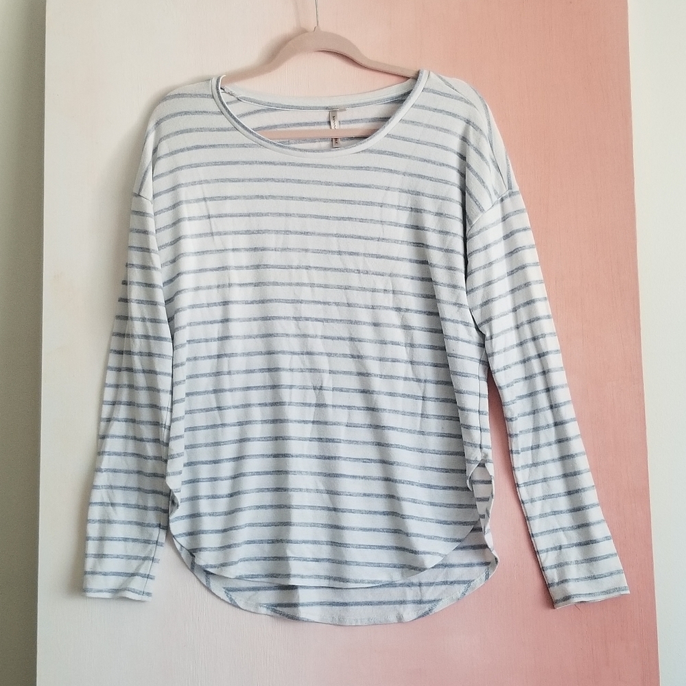 BANANA REPUBLIC Striped Signature Tee